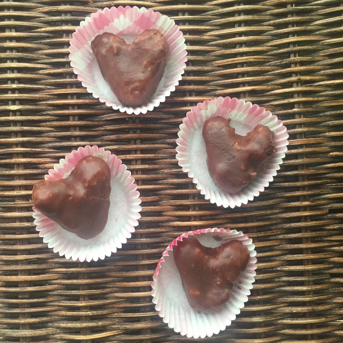 Chocolate Coconut Hearts