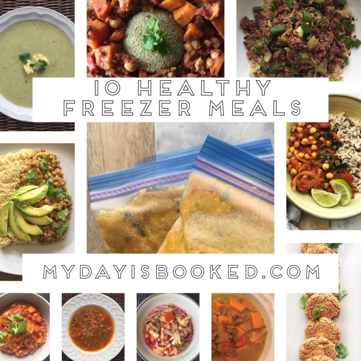 10 Healthy Freezer Meals